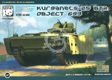 PREORDER - BTR Kurganets-25, Object 693 Panda Hobby PH-35024 skala 1/35