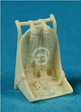Curtiss P-40 Seats (British Sutton Harness for B-M variants) Ultracast  48037 skala 1/48