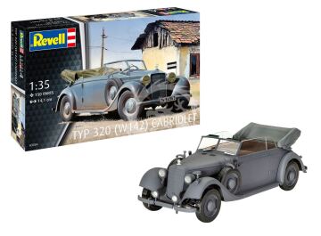 Kabriolet Typ 320 (W142) - Revell 03354 skala 1/35