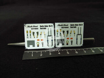 Martin-Baker Mk.10 Seat belts - Metallic Details  MDP48005 skala 1/48