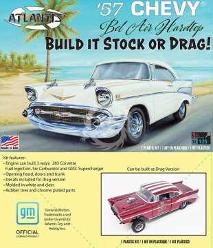 '57 Chevy Bel Air Hardtop -  Atlantis H1371 skala 1/25