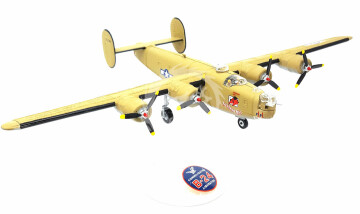 B-24J Bomber Buffalo Bill with Swivel Stand - Atlantis 218 skala 1/92
