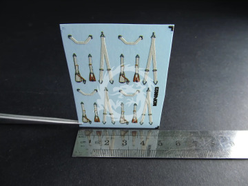 NA ZAMÓWIENIE - Luftwaffe seat belts early WWII - Metallic Details MDP48023 skala 1/48