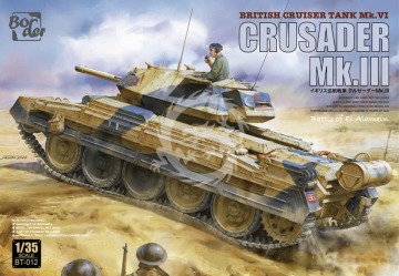 Crusader Mk.III British Cruiser Tank Mk. VI - Border Model BT-012 skala 1/35