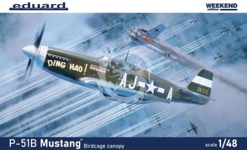 NA ZAMÓWIENIE  - P-51B/C Mustang Birdcage canopy - Eduard 84209 skala 1/48