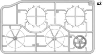 All-Around/Rowcrop Standard N Tractor 1936 Conversion - MiniArt 38096 skala 1/35
