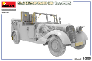 Kfz.2 German Radio Car Type 170VK - MiniArt 35488 skala 1/35
