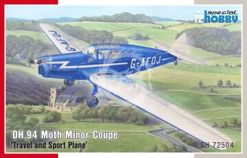 NA ZAMÓWIENIE -  DH.94 Moth Minor Coupe 'Travel and Sport Plane' - Special Hobby SH72504 skala 1/72