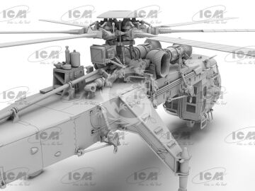 Sikorsky CH-54A Tarhe, US Heavy Helicopter - ICM 72001 skala 1/72