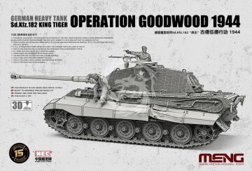 PRZEDSPRZEDAZ - German Heavy Tank Sd.Kfz.182 King Tiger Operation Goodwood 1944 - MENG-Model ES-011 skala 1/35 