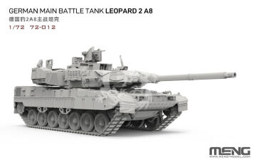 German Main Battle Tank Leopard 2 A8 - MENG-Model 72-012 skala 1/72