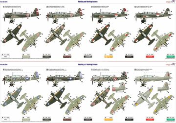 Model plastikowy IJA Type 99 Ki-51 “Sonia” at other services, WINGSY KITS D5-06, skala 1/48