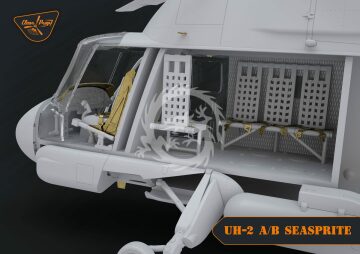 UH-2 A/B Seasprite Clear Prop! CP72002 1:72
