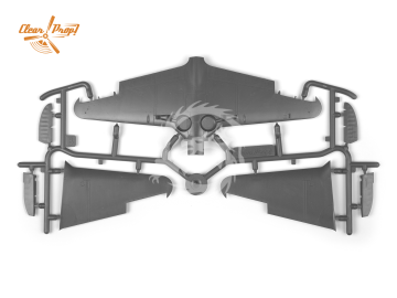 Lavochkin La-5 Late Version Clear Prop! No. CP72015 1:72