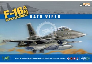 F-16AM Block 15 NATO Viper Kinetic K48002 1/48