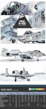 A-10C Thunderbolt II 75th FS Flying Tigers Academy 12348 skala 1/48