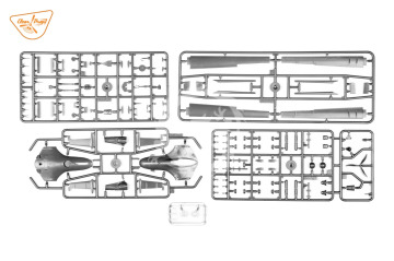 TB.2 UAV UKRAINIAN NAVY - Clear Prop! CP4810 skala 1/48