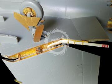 McDonnell F3H-2M Demon - wing folding mechanism   Metallic Details MDR4897 skala 1/48