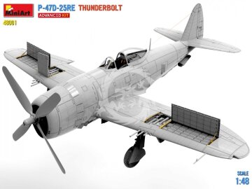 P-47D-25RE Thunderbolt Advanced Kit MiniArt 48001 skala 1/48