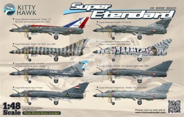 Super Etendard - Kitty Hawk  KH80138 skala 1/48