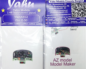 Zlin Z-50 Yahu Models YMA4852 skala 1/48
