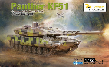 German Main Battle Tank Panther KF51  Vespid Models VS720029 skala 1/72