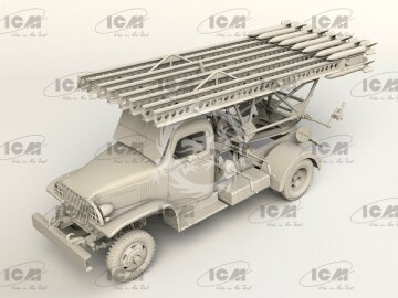 BM-13-16 on G7107 base ICM 35595 skala 1/35