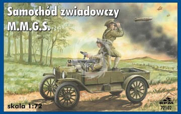 Samochód zwiadowczy M.M.G.S. Mk.1916 - RPM 72102 skala 1/72