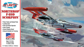  F-89D Northrop Scorpion Jet - Atlantis 221 skala 1/77