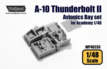 Avionics Bay Set for Academy - Wolfpack WP48233 skala 1/48