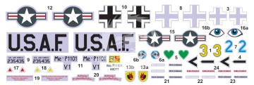 Me P.1101 Limited Edition - RS Models 48011 skala 1/48