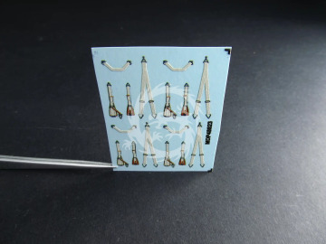 Luftwaffe seat belts early WWII - Metallic Details MDP48023 skala 1/48