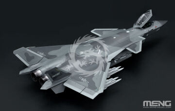 Chinese J-20 Stealth Fighter Beast Mode - MENG-Model LS-002s skala 1/48 
