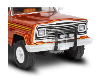 Jeep J-10 pickup with camper - Revell 14568 skala 1/24