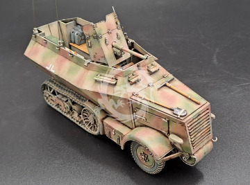  Schuztenpanzerwagen U304(f) mit 3,7 cm PaK 36 - KM Model KM-72006  Wydruk 3D skala 1/72