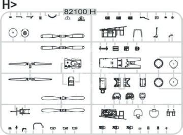 MIGHTY EIGHT: 65th Fighter Wing- Eduard Plastic Kits 11196 skala 1/48