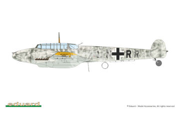 Bf 110F - Eduard 7084 skala 1/72