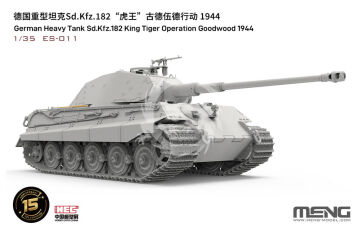German Heavy Tank Sd.Kfz.182 King Tiger Operation Goodwood 1944 - MENG-Model ES-011 skala 1/35 