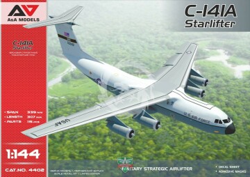 Lockheed C-141A Starlifter A&A Models 4402 skala 1/144