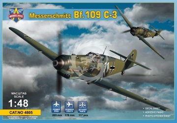 Messerschmitt Bf.109 C-3 ModelSvit  4805 skala 1/48