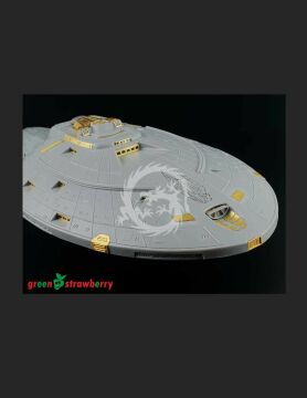 13021 U.S.S. Voyager NCC-74656 Green Strawberry for Star Trek scale 1/670