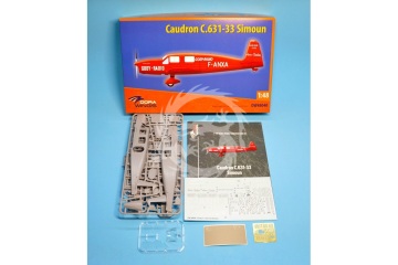 Model plastikowy Caudron C.631-33 Simoun Dora Wings DW48040 skala 1/48