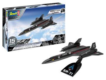 Model plastikowy Lockheed SR-71 Blackbird easy-click-system Revell 03652 skala 1/110