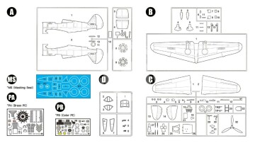 WP14811 P-36 Hawk Pearl Harbor Wolfpack WP14811 skala 1/48