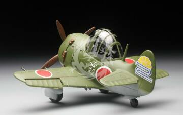 Model plastikowy WWII Japanese Nakajima Ki-84 Hayate Tiger Model TM-102 skala 1/Egg