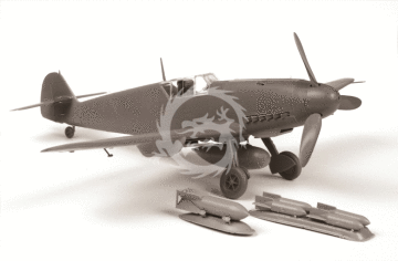 Messerschmitt BF-109 F4 Zvezda 4806 1/48