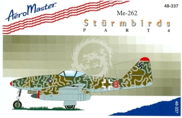 Me-262 Stürmbirds Part 4 AeroMaster 48-337 skala 1/48