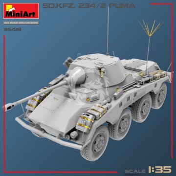 Sd.Kfz.234/2 Puma - MiniArt 35419 skala 1/35