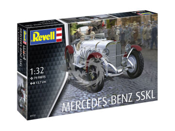 Mercedes-Benz SSKL - Revell 07737 skala 1/32