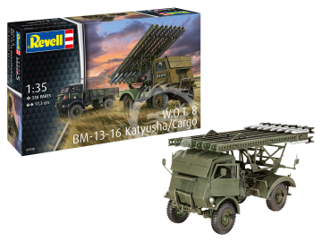 NA ZAMÓWIENIE - Model Set W.O.T. 8 BM-13-16 Katyusha/Cargo - Revell 63338 skala 1/35